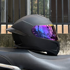 M / Matte black with color mirror