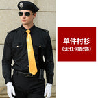 Men's black long sleeves (no accessories) / S