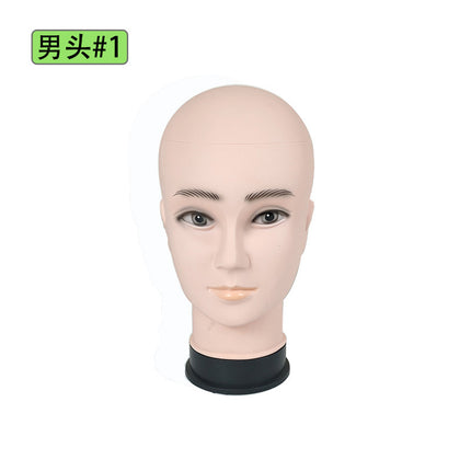 Model head props adult head model lady model wig head model hat head model manufacturers