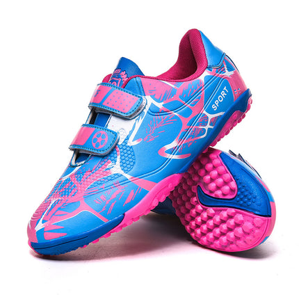 Football shoes children's broken nails spikes outdoor primary and secondary school students sneaker training match ball shoes