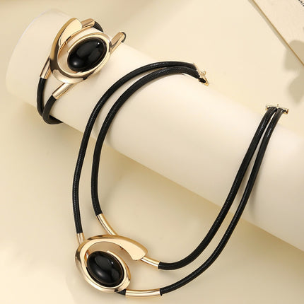 Bohemian Style Bracelet and Necklace Set Wholesale Women's Jewelry