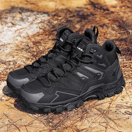Foreign Trade Multi-Color 2025 New Casual High-Top Outdoor Shoes Hiking Shoes Men and Women Same Style Hiking Shoes Couples Casual Shoes