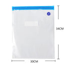 Blue zipper model 30*34cm