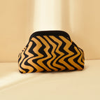 Wave pattern [black gold] / 30*22*9cm