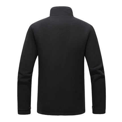 Fleece Heating Jacket Cross-border Winter Intelligent Electric Heating Constant Temperature Warm with Display Screen Fleece Men's Heating Clothing