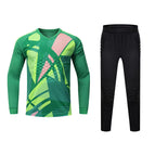 Green top + black trousers / 20 yards