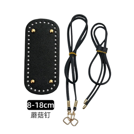 2025 Cross-border New Handmade Coin Purse Mobile Phone Bag Diy Accessories Leather Bottom Shoulder Strap suit Making Materials
