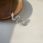 Silver snake shape
