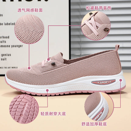 Shoes for Women Cross-Border Wholesale Casual Women's Shoes Small Order Processing Customized Breathable and Comfortable Shoes for Middle-Aged and Elderly Mothers