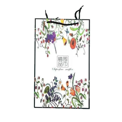 [Gift Box] Thin Scarf Autumn Fashion Joker Small Long Scarf Gift Box for Mother Elder Teacher