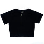 Black short sleeve / S