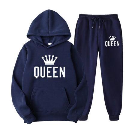 2025 European and American New Autumn and Winter Men's Large Size Thickeneded Casual Hoodies Sweatshirts Sports Fitness Men's Suits