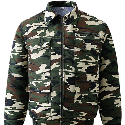 Summer Cooling Air-Conditioned Clothing, Heatstroke Prevention and Cooling, Construction Site Workers' Labor Protection Workwear, Same Style Outdoor Welder Clothing for Men and Women