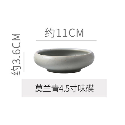 Retro Japanese Style Ceramic Bowl Creative Personality Household Rice Bowl Restaurant Special Snack Bowl Dessert Salad Bowl