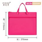 Oxford handbag - color: rose red