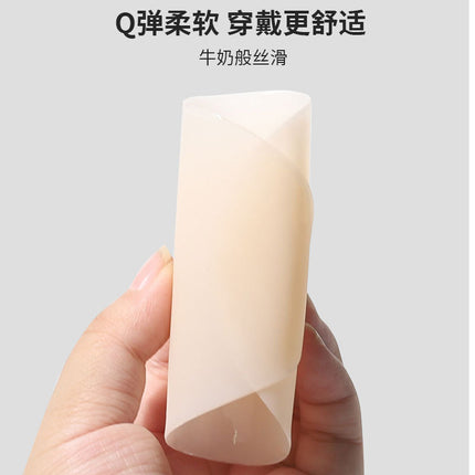Cross-border Hollow Open-shoulder Dress with Silicone Breast-lifting Breast Patch Anti-sagging Anti-convex Upper-support Female Invisible Seamless Breast Patch