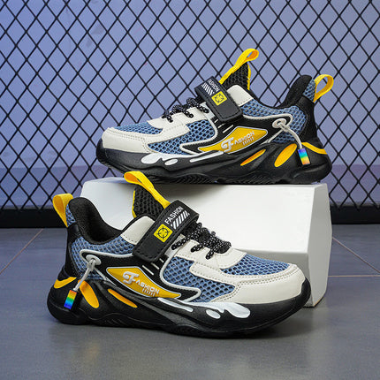 Boys' Casual Sports Shoes Summer 2026 New Non-Slip Breathable Children's Dad Shoes for Older Kids Running Shoes