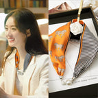 01-Orange Pony (Pearl Scarf)