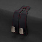 Factory dropshipping/labeling and warehousing / [zinc alloy hook head] leather texture/black red line