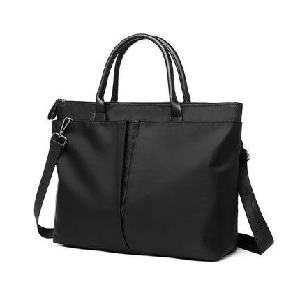 New Style Business Briefcase, Office Simple and Versatile Casual Handbag, Dual-Use Large-Capacity Cross-Body Computer Bag