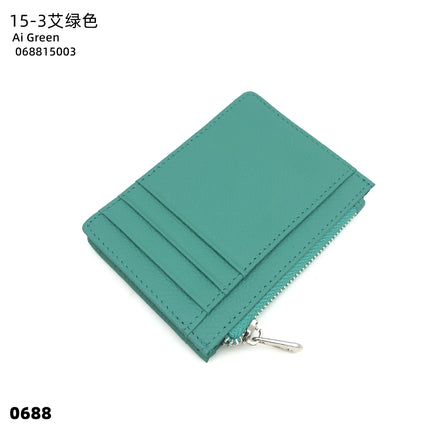 Double-sided Driver's License Multi-card Slot Genuine Leather Zipper Card Bag Top Layer Cowhide Men's Thickened Light Luxury Women's Small Coin Purse Case