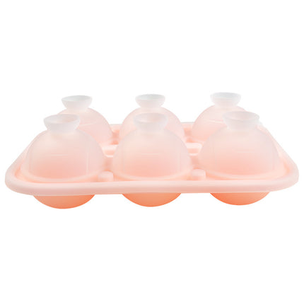 Food Grade Large Ice Hockey Mold Ice Artifact Whiskey Household Frozen Ice Block Spherical Large Silicone Round Ice Pot