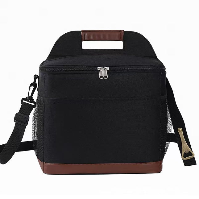 Factory Direct Sales Large-Capacity Insulated Bag Portable Shoulder Lunch Bag Portable Lunch Bag Thermal Insulation Cold Preservation Ice Bag