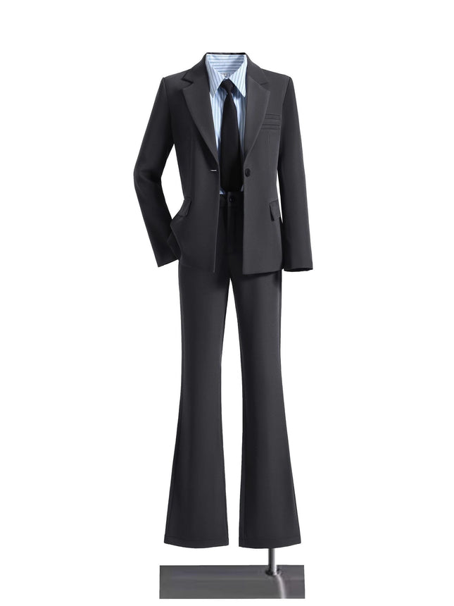 White Suit Set for Women, New Spring and Autumn Style, Cross-Border Elegant Goddess Style, Professional Attire with a High-End Feel, Casual Suit, Formal Wear