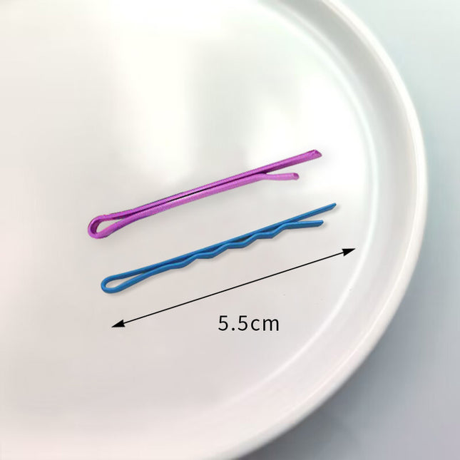Color macaron color bangs clip hair clip side clip broken hairpin rainbow small clip girl essential clip