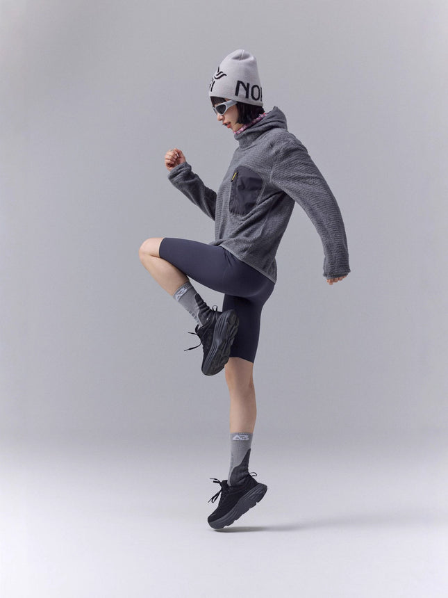 Mr. Song's Original Chinese-Style Outdoor Ultra-Light, Heat-Retaining, Breathable, Loose-Fitting Hooded Base Layer Shirt for Men and Women Ow5213