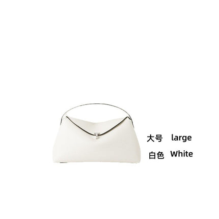 In-Stock to Pillow Bag New Handbag Simple Crossbody Bag Fashion Shoulder Bag Genuine Leather Women's Bag Portable Tote Bag