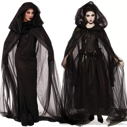 2024 Halloween Costumes Ghost Bride Witch Vampire Cosplay Performance Game Costumes Horror Performance Costumes