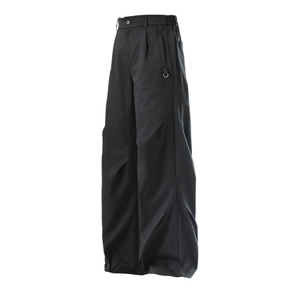 2025 Summer New Men's Pants Drape Casual Pants Loose Straight Simple Cargo Pants Foreign Trade New Long Pants Men