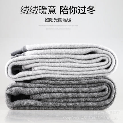 Men's warm pants extra large thickened brushed inner leggings high waist long johns hot pants wholesale
