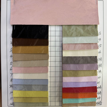 Pu Imitation Cotton Velvet Leather Material with a Velvet-Like Feel for Shoes, Bags, Phone Cases, and Leather Fabrics. Matte Finish. Manufacturer's Ready Stock for Shoe Use