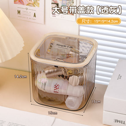 Hair Accessories Storage Box Children's Hair Clip Hair Band Storage Large Capacity Acrylic Girls' Hair Rope Rubber Band Jewelry Box
