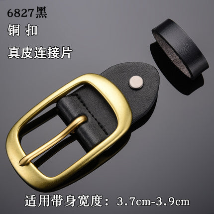 Men's Belt Buckle Pin Buckle Belt Buckle Head Waist Trousers Buckle Pin Buckle Belt Belt Buckle Accessories