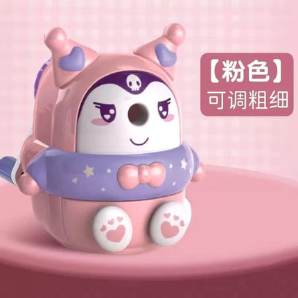 Dingbang cartoon pencil sharpener roll pen hand-cranked primary school children's kindergarten automatic Pen pencil sharpener machine