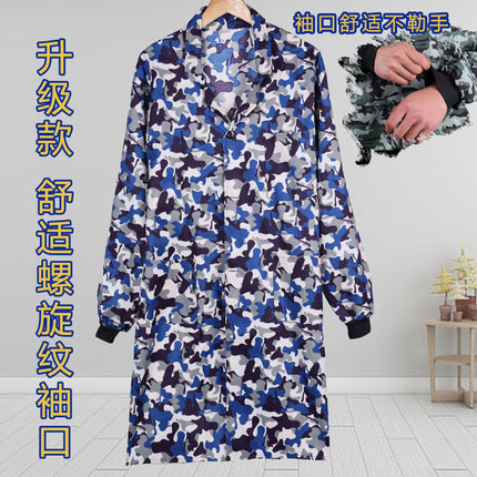 gown overalls men's and women's overalls thin breathable dustproof wear-resistant dirt-resistant transport clothing workshop labor protection clothing long