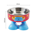 [qiaomi guaowang tall bowl] red / Independent color box packaging