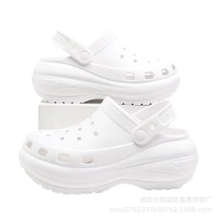 2025 New Korean-style Non-slip All-match Big Head Super Soft Cave Shoes Instagram Women's New Fashionable Outer Wear Cave Shoes