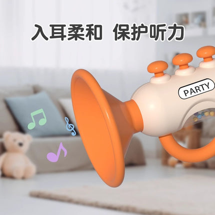 Children's Toys Baby Can Play Musical Instruments Small Trumpets 0 to 1 Year Old Infants and Toddlers Early Education Special Whistles for Boys and Girls
