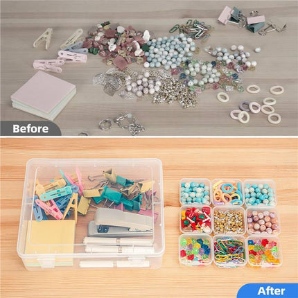 Labeling and Delivery of Beads, Nano-Bead Accessories Storage Box, Diamond Beads, Transparent Finishing Jewelry, Manicure Jewelry Box