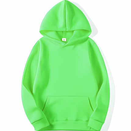 Foreign Trade Cross-Border Amazon Aliexpress Velvet Top Hoodie Long-Sleeved Black Sweatshirt Hoodies Wholesale Delivery