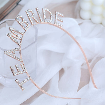 European and American Hair Bundles, Birthday Party Headbands, Happy Birthday, Fast and High-End Accessible Luxury Hair Accessories