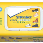 Yellow shoe shine wipes 80 series (actual 60 pieces)