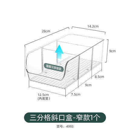 Refrigerator Storage Box Storage and Organization Artifact Drawer Box Storage Box Organization Box Egg Food Preservation Box Kitchen