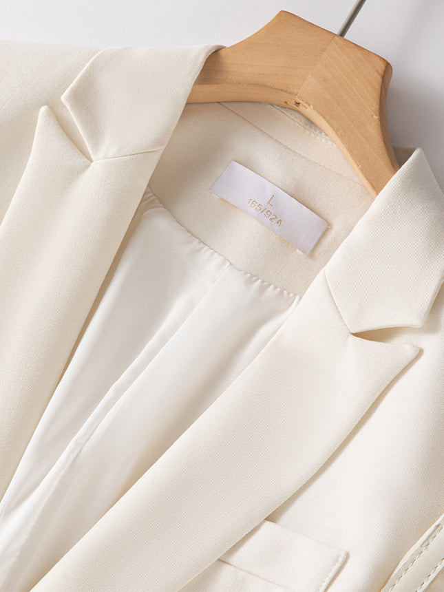 Endi Professional Suit Jacket 2026 Spring/Summer New Style High-End Slim-Fit Elegant High-End Women's Suit Pants Set