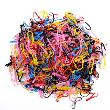 2000g Disposable Rubber Bands for Kidsren, Girls' Hair Ties That Do Not Hurt Hair, Hair Ties, Hair Ties, Hair Accessories