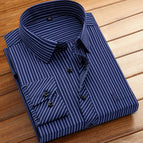 729 navy blue strip / 38